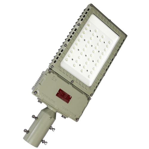 led防爆路灯弯灯头加油站100w120w工厂港口超亮防水高杆灯